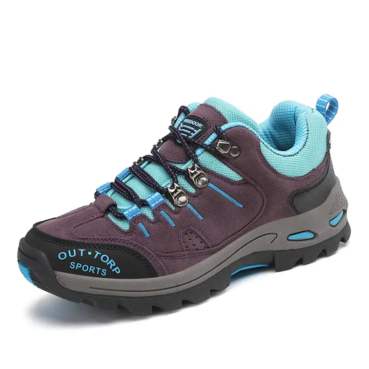Zapatos de senderismo de marca para mujer, zapatillas de Trekking al aire libre, zapatos de viaje antideslizantes, transpirables, zapatos deportivos impermeables, zapatos de trabajo - 1