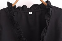 OUWU- Camisas De Primavera Para Mujer, Blusas Nuevas, Tops Elegantes Bordados, Camisas Cortas De Manga Larga Para Mujer, Camisetas Ajustadas Elegantes De Calle, Camisa - details 5