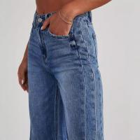 2025 nuevos pantalones anchos de mezclilla para mujer - details 1
