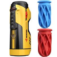 Embalaje privado Sexy 708pro masturbador masculino volante pistón calefacción Masturbateur Vagina Pussy vibrador automático hine juguetes sexuales para hombres - details 17
