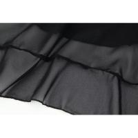 Vestido elegante con volantes y espalda descubierta para mujer, cuello oblicuo, sin mangas, con cordones, dobladillo irregular, largo hasta el suelo, vestidos para mujer de primavera - details 16