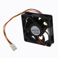 Ventilador de CPU, radiador, 60x60mm, caja de ordenador, negro - details 3