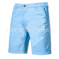 Verano nuevos hombres casuales recta cinco pantalones cortos de trabajo masculino - details 9