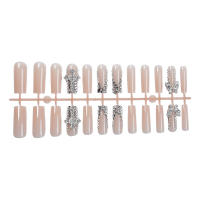 Uñas usables taladro completo circonitas cruz mariposa uñas usables parche uñas - details 4