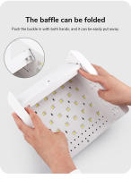 Lámpara de UVA LED Profesional para Uñas Secado Rápido de 288W para Gel 72 LED Ajuste de 4 Horas - details 6