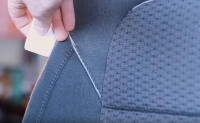 Cubiertas de Asiento de Coche AUTO PLUS con Diseño de Cuadros de Poliéster Tela de Malla Universal Unisex con Esponja Interior - details 9