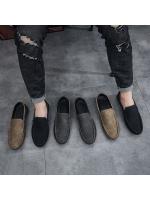 Zapatos de hombre, zapatos de soja 2025 verano nuevo bajo transpirable, tendencia de moda, un golpe de pie, zapatos casuales de hombre, zapatos perezosos. - details 4