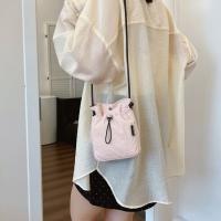 Bolso de lona con cordón de estilo coreano, bandolera de nailon de Color sólido, bolso de hombro, cartera, bolso para teléfono móvil, trabajador de oficina - details 9