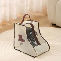 Bolsa portátil para botas altas no tejidas, bolsa protectora para botas impermeable Visible, reutilizable con asa, botas largas, bolsillo debajo de la cama - details 5