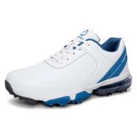 Nuevos zapatos de golf para hombre con amortiguación de aire de alta calidad, cordones de entrenamiento deportivos de vidrio para exteriores de lujo de la marca Guangdong, tachuelas para zapatos, - details 3