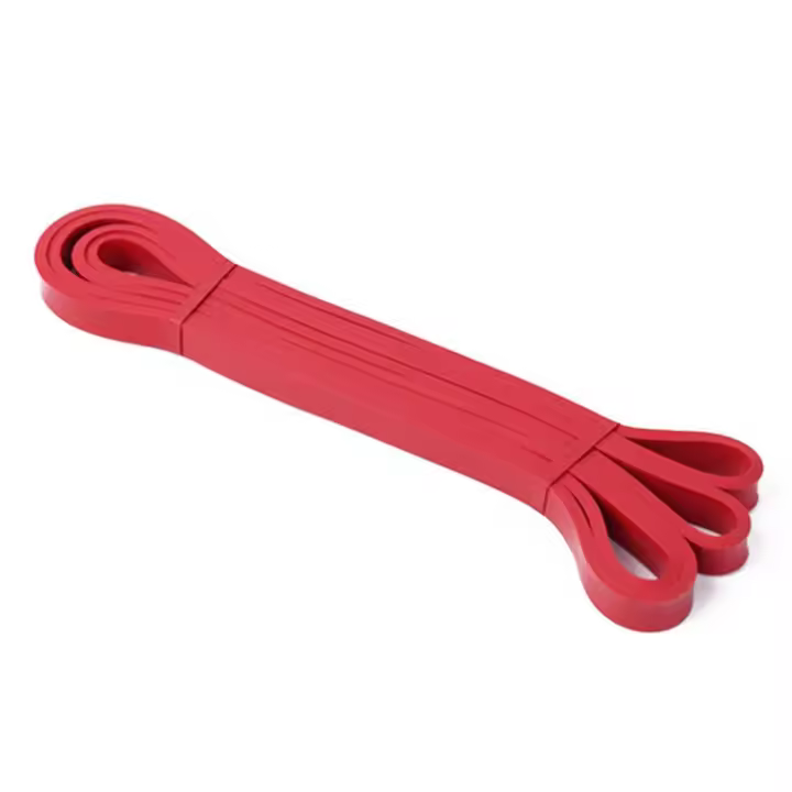 Banda de Resistencia para Fitness de 81 Pulgadas Expansor Elástico de Goma Rojo para Yoga y Gimnasio Equipo de Tensión O6A2 - 1