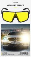 Scvcn gafas de sol polarizadas amarillas, visión nocturna, gafas de conducción, lentes antideslumbrantes, gafas para Conductor de bicicleta y motocicleta, UV400 - details 3