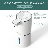 Dispensador automático de jabón de espuma, lavador de manos inteligente para baño con carga USB ABS, 380ML - details 2