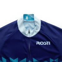 Conjunto de Jersey y Shorts de Ciclismo Rostro Dorado Secado Rápido, Transpirable, Para Primavera/Verano, Manga Corta, Material de Poliéster - details 1