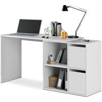 Color Blanco 2 Puertas 2 Huecos Oficina spacho domitorio Estilo Morno Mueble 120-152x74x77-49 cm - details 6