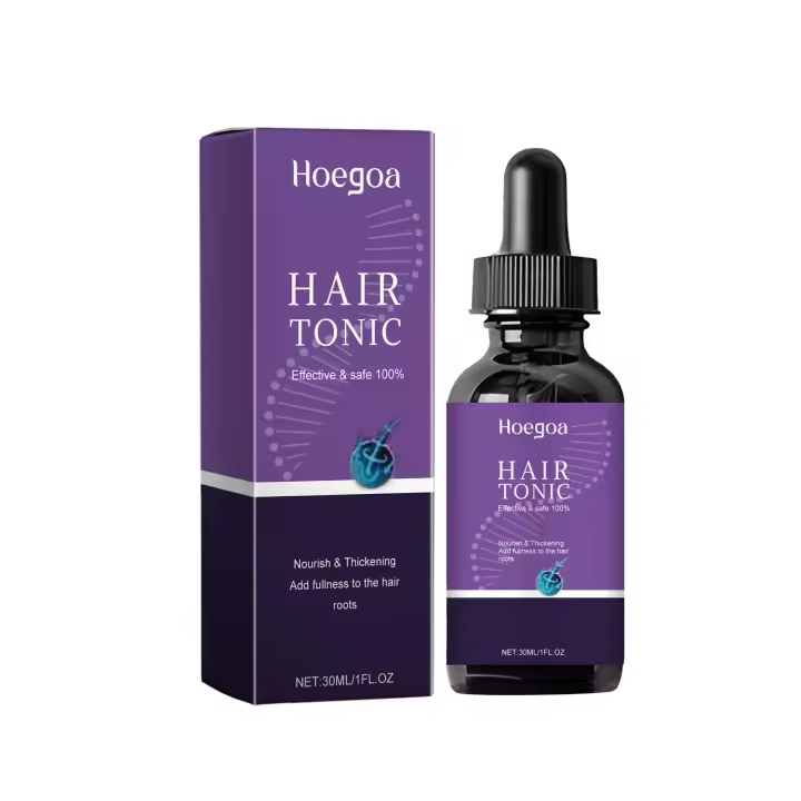Esencia HOEGOA, cabello fuerte, grueso, esponjoso, hidratante, reparador del cuero cabelludo, esencia para el cuidado de la raíz y el cabello - 1