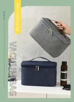 Bolsa de Higiene para Hombres de Viaje de Negocios Bolsa de Almacenamiento de Tela Oxford de Gran Capacidad Bolsa de Mano Portátil para Empaquetado de Cosméticos - details 0