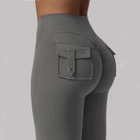 Pantalones de Yoga para Mujer Malla Ancha de Pierna Ropa de Trabajo de Compresión con Sensación Desnuda Novedad 2024 - details 11