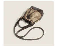 Bolsos para mujer 2023, nuevo estilo, bolso de cubo retro pintado al óleo de alta gama, popular este año, bolso de mensajero de un solo hombro para viajes diarios - details 16