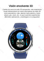 SANLEPUS Reloj Inteligente Hombre, Smartwatch con Pantalla AMOLED 1.43", 4GB Almacenamiento, Reproducción MP3/MP4, Asistente de Voz AI, Llamadas Bluetooth, Notificaciones, Modos Deportivos, Monitoreo de Sueño y Ritmo Cardíaco, para Android e iOS - details 5