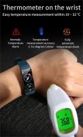 Reloj inteligente E66 para hombre, pulsera deportiva resistente al agua, ECG, PPG, frecuencia cardíaca, oxígeno en sangre, adecuado para IOS - details 3
