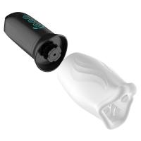 Entrenador de Placer Rotativo Automático Vibrador Oral Real para Hombres Copa de Espiral de Moción - details 13