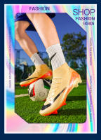 Botas de fútbol para hombre de caña alta con tacos largos y TF |   Zapatillas Profesionales para Entrenamiento - Tallas 35-45 - details 17