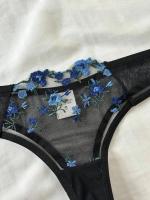 Babydoll de encaje bordado erótico, lencería Sensual de encaje, conjunto de sujetador 2024 para mujer, ropa interior íntima, disfraces sexys, conjunto de sujetador y bragas - details 4