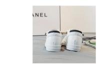 Zapatillas deportivas de tenis blancas para mujer, zapatillas deportivas informales para correr, mocasines de tendencia, monopatín de cuero para verano - details 17