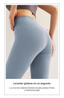 LIBERA COPES Leggings |   Pantalones de yoga para mujer |   Leggings deportivos Push Up, leggings de yoga sin costuras - details 3