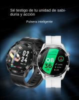 El reloj deportivo inteligente para hombre puede monitorear la frecuencia cardíaca, el teléfono para dormir, funciones potentes - details 0