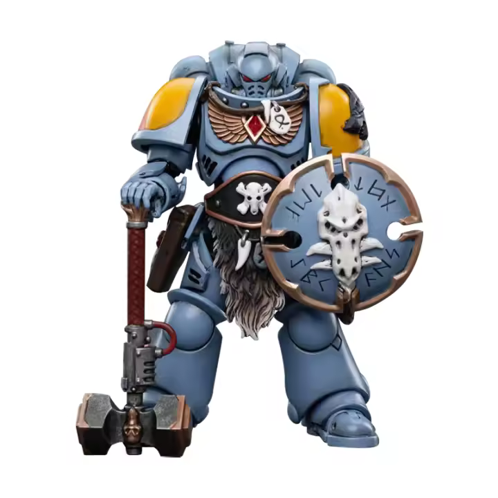 JOYTOY 1/18 figura de acción Space Wolves Claw Pack Sigyrr Stoneshield colección de Anime modelo militar - 1