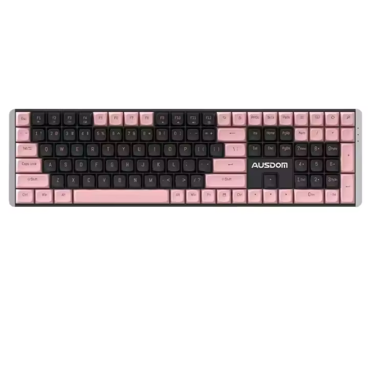 Hola11 Teclado y ratón mecánicos inalámbricos para juegos de oficina - 1