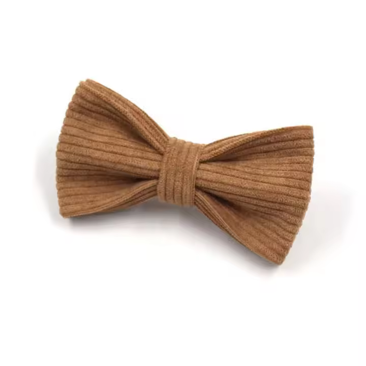 Juego arnés correa pana marrón, Collar personalizado diseñador lujo perros pequeños y grandes, juego de cables caminar con bolsa - 1