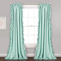 Cortinas de Estilo Princesa Nórdica con Flecos Decorativas en Color Sólido para Sala de Estar Dormitorio Material de Poliéster 100% Tema Romántico Cortinas Lavables de Largo 260cm y Más - details 18
