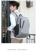 Mochila impermeable antirrobo para hombre, bolsa trasera ligera para libros, elegante, 15,6" - details 17