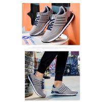 Zapatillas de deporte de alta calidad para hombre, zapatos deportivos informales de cuero, zapatillas antideslizantes para correr, zapatillas de tenis transpirables, zapatos planos cómodos - details 12