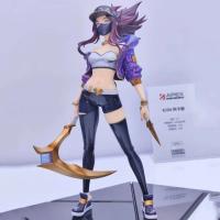 APEX League of Legends K/DA Ahri Akali Evelynn Kaisa figura de acción Anime muñecas estatuilla regalo ornamental - details 5