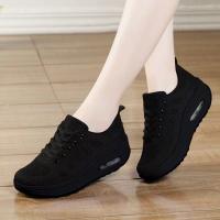 Zapatillas de malla transpirable para mujer Zapatos de deporte casuales nuevos Moda en talla grande - details 1
