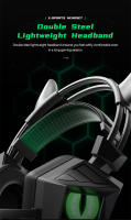 Auriculares con cable y luz LED para juegos, audífonos deportivos con micrófono, HIFI, graves pesados, USB/3,5 MM, para transmisión en vivo, PC, teléfono, PS5, PS4 - details 6