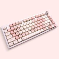 143 Keys Pink MOA Profile PBT Keycaps Customs Dye Sub Key caps for 61/87/104 Cherry MX Switch Gaming nical Keyboard - details 1