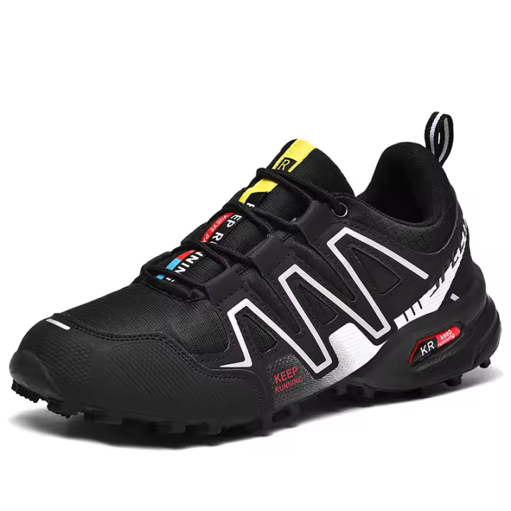 Zapatos de senderismo para caminar para hombre, zapatillas deportivas ligeras y transpirables, antideslizantes, para gimnasio, trotar, Trail Running - 1
