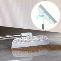 Escoba mágica con cabeza desmontable y raspador de silicona de doble cara. - details 2