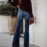 Jeans Acampanados de Cintura Alta para Mujer Pantalones de Diseñador de Lujo para Adolescentes - details 6