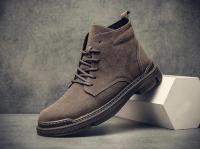 Los boo retro de otoño para hombre son cálidos y cómodos, combinados con un suelo ligero y transpirable. - details 1