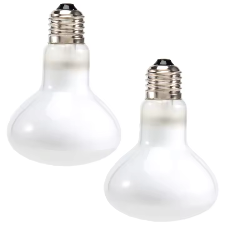 NOMOYPET Paquete de 2 bombillas de lámpara de calor Uvb Uva para reptiles, calor brillante verdaderamente similar al sol para reptiles, anfibios y pájaros (100 W) - 1