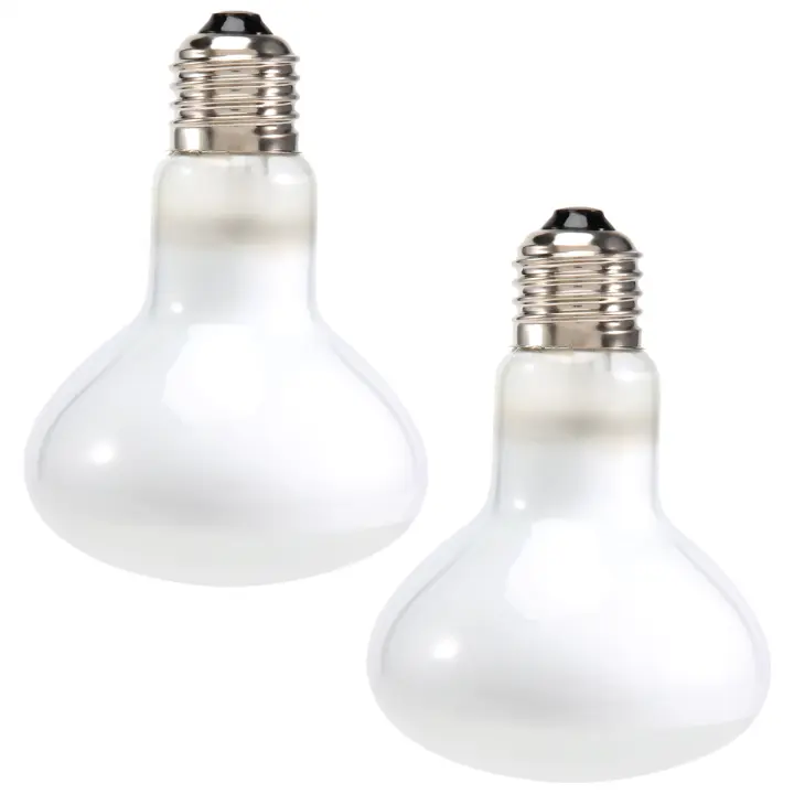 NOMOYPET Paquete de 2 bombillas de lámpara de calor Uvb Uva para reptiles, calor brillante verdaderamente similar al sol para reptiles, anfibios y pájaros (100 W) - 1