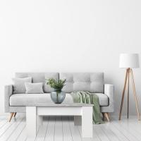 Mesa de Centro Elevable Estilo Blanco con Tapa 90 cm de Ancho x 50 cm de Fondo x 46, 57 cm de Altura Madera - details 7