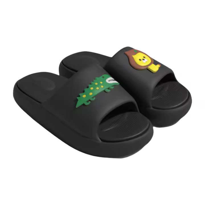 Zapatillas deportivas antideslizantes de fondo suave y grueso, zapatillas frescas para exteriores de una sola pieza. - 1