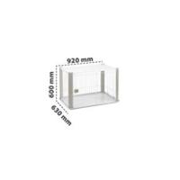 Iris Ohyama, Corral para cachorros / Recinto interior Techo desmontable Puerta corredera con cerradura para perros - Pet CircleCLS-1130, Blanco - details 7